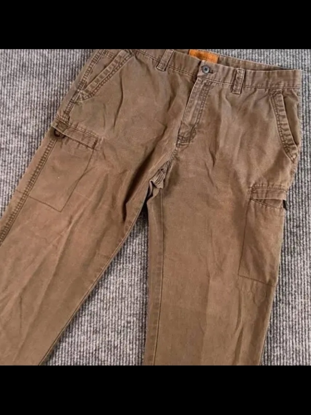 Clearwater Outfitters Men's Brown Cargo Hiking Pants - Casual Workwear